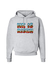 He Is Risen - Easter - Sunrise Letters Hoodie Sweatshirt-Hoodie-TooLoud-AshGray-Small-Davson Sales