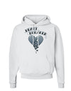 Heart Breaker Manly Hoodie Sweatshirt by-Hoodie-TooLoud-White-Small-Davson Sales