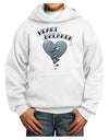 Heart Breaker Manly Youth Hoodie Pullover Sweatshirt by-Youth Hoodie-TooLoud-White-XS-Davson Sales