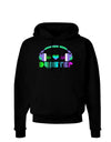 Heart Dubstep Dark Hoodie Sweatshirt-Hoodie-TooLoud-Black-Small-Davson Sales