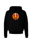 Heart Eye Emoji Dark Hoodie Sweatshirt-Hoodie-TooLoud-Black-Small-Davson Sales