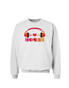 Heart House Sweatshirt-Sweatshirts-TooLoud-White-Small-Davson Sales