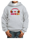 Heart House Youth Hoodie Pullover Sweatshirt-Youth Hoodie-TooLoud-Ash-XS-Davson Sales