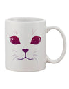 Heart Kitten Design 11 oz Coffee Mug - Expertly Crafted by TooLoud-11 OZ Coffee Mug-TooLoud-White-Davson Sales