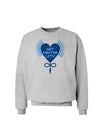 Heart Net Neutrality Sweatshirt-Sweatshirts-TooLoud-AshGray-Small-Davson Sales