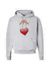 Heart on Puppet Strings Hoodie Sweatshirt-Hoodie-TooLoud-AshGray-Small-Davson Sales