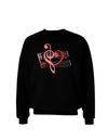 Heart Sheet Music Adult Dark Sweatshirt-Sweatshirts-TooLoud-Black-Small-Davson Sales