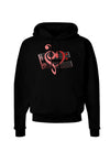 Heart Sheet Music Dark Hoodie Sweatshirt-Hoodie-TooLoud-Black-Small-Davson Sales