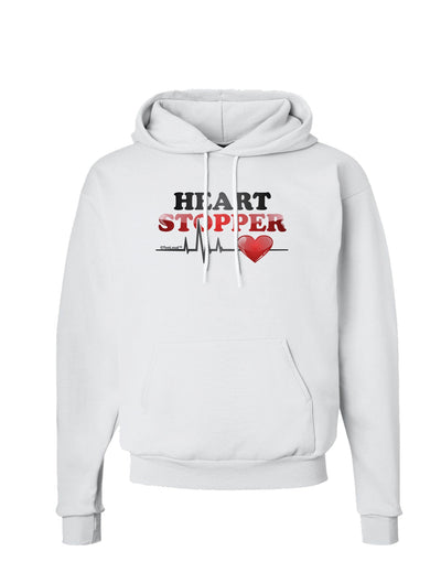 Heart Stopper Hoodie Sweatshirt-Hoodie-TooLoud-White-Small-Davson Sales