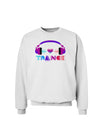 Heart Trance Sweatshirt-Sweatshirts-TooLoud-White-Small-Davson Sales