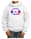 Heart Trance Youth Hoodie Pullover Sweatshirt-Youth Hoodie-TooLoud-White-XS-Davson Sales