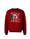 Hecho en Mexico Design - Mexican Flag Adult Dark Sweatshirt by TooLoud-Sweatshirts-TooLoud-Deep-Red-Small-Davson Sales