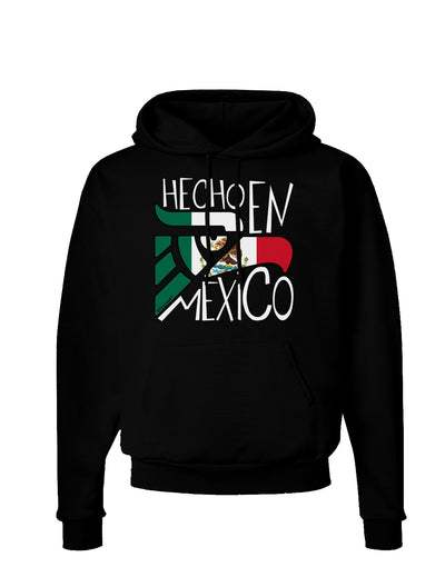 Hecho en Mexico Design - Mexican Flag Dark Hoodie Sweatshirt by TooLoud-Hoodie-TooLoud-Black-Small-Davson Sales