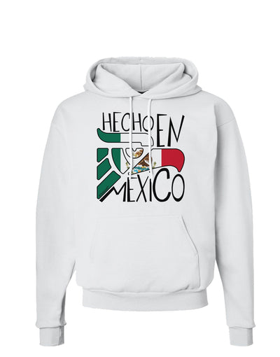 Hecho en Mexico Design - Mexican Flag Hoodie Sweatshirt by TooLoud-Hoodie-TooLoud-White-Small-Davson Sales