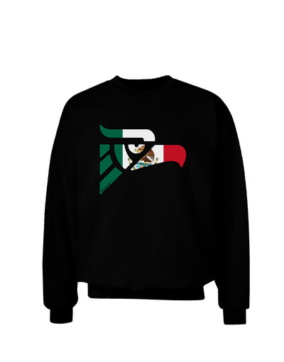 Hecho en Mexico Eagle Symbol - Mexican Flag Adult Dark Sweatshirt by TooLoud-Sweatshirts-TooLoud-Black-Small-Davson Sales