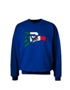 Hecho en Mexico Eagle Symbol - Mexican Flag Adult Dark Sweatshirt by TooLoud-Sweatshirts-TooLoud-Deep-Royal-Blue-Small-Davson Sales