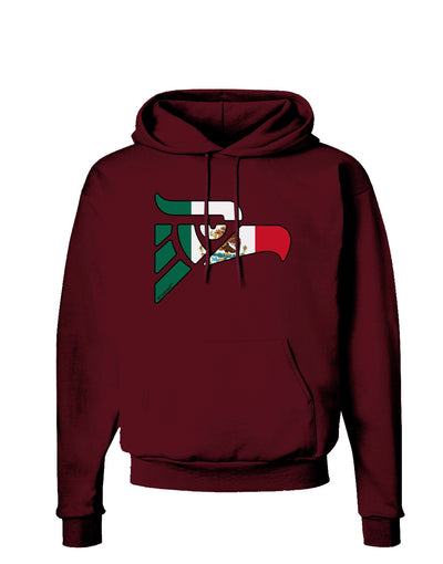 Hecho en Mexico Eagle Symbol - Mexican Flag Dark Hoodie Sweatshirt by TooLoud-Hoodie-TooLoud-Maroon-Small-Davson Sales