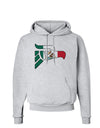 Hecho en Mexico Eagle Symbol - Mexican Flag Hoodie Sweatshirt by TooLoud-Hoodie-TooLoud-AshGray-Small-Davson Sales