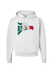 Hecho en Mexico Eagle Symbol - Mexican Flag Hoodie Sweatshirt by TooLoud-Hoodie-TooLoud-White-Small-Davson Sales