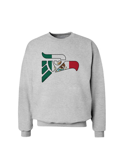 Hecho en Mexico Eagle Symbol - Mexican Flag Sweatshirt by TooLoud-Sweatshirts-TooLoud-AshGray-Small-Davson Sales