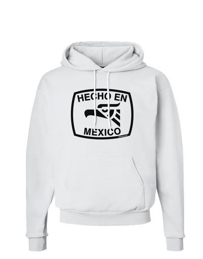 Hecho en Mexico Eagle Symbol with Text Hoodie Sweatshirt by TooLoud-Hoodie-TooLoud-White-Small-Davson Sales