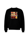 Hello Autumn Adult Dark Sweatshirt-Sweatshirts-TooLoud-Black-Small-Davson Sales