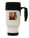 Hello Autumn Stainless Steel 14oz Travel Mug-Travel Mugs-TooLoud-White-Davson Sales