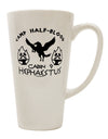 Hephaestus Half Blood 16 Ounce Conical Latte Coffee Mug - Expertly Crafted Drinkware TooLoud-Conical Latte Mug-TooLoud-White-Davson Sales