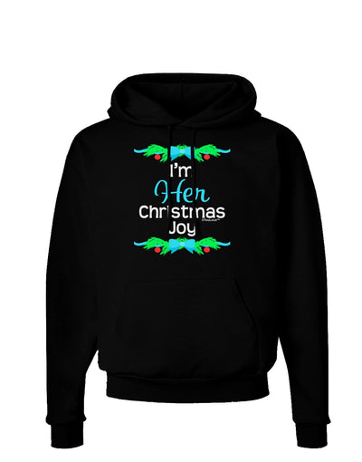 Her Christmas Joy Matching His & Hers Dark Hoodie Sweatshirt-Hoodie-TooLoud-Black-Small-Davson Sales