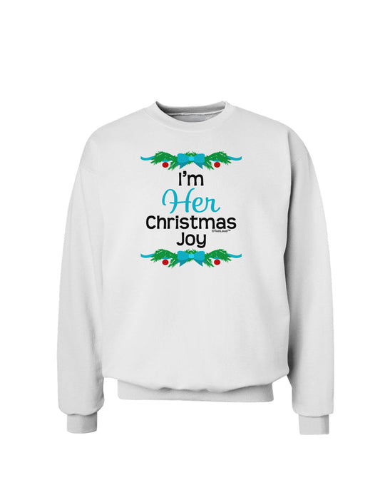 Her Christmas Joy Matching His & Hers Sweatshirt-Sweatshirts-TooLoud-White-Small-Davson Sales