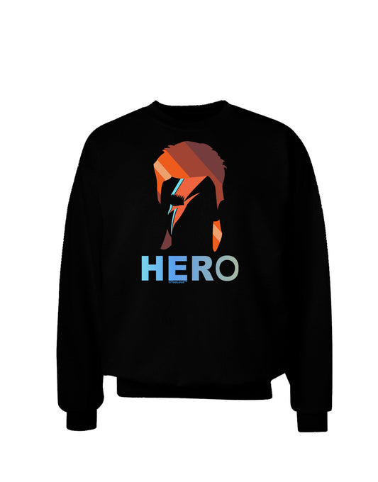 Hero of the Weirdos Adult Dark Sweatshirt by-Sweatshirts-TooLoud-Black-Small-Davson Sales