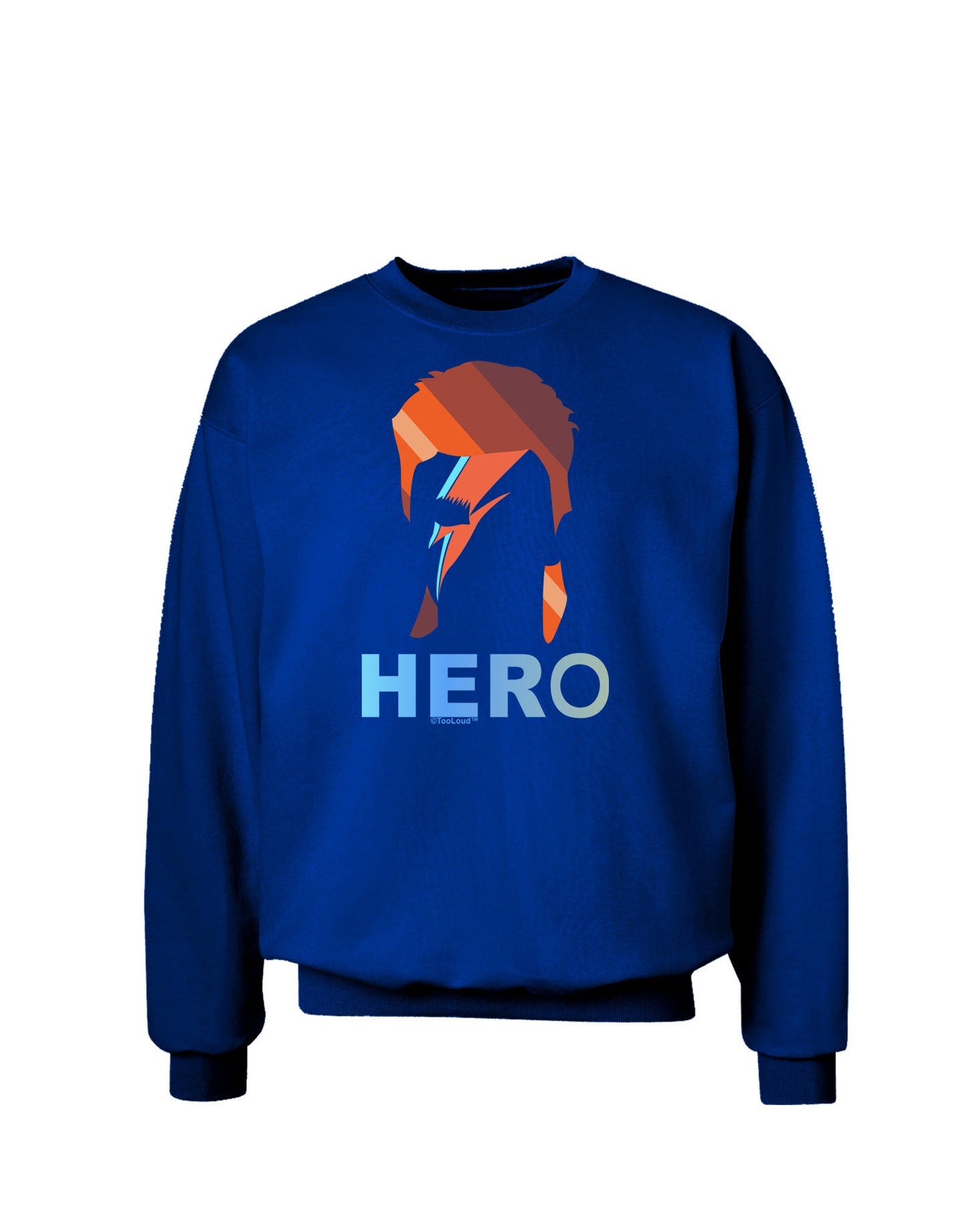 Hero of the Weirdos Adult Dark Sweatshirt by-Sweatshirts-TooLoud-Deep-Royal-Blue-Small-Davson Sales