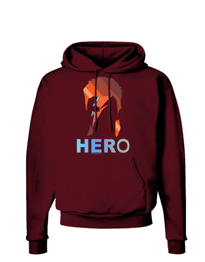 Hero of the Weirdos Dark Hoodie Sweatshirt by-Hoodie-TooLoud-Maroon-Small-Davson Sales