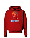 Hero of the Weirdos Dark Hoodie Sweatshirt by-Hoodie-TooLoud-Red-Small-Davson Sales