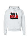 He's BAE - Left Arrow Hoodie Sweatshirt-Hoodie-TooLoud-White-Small-Davson Sales