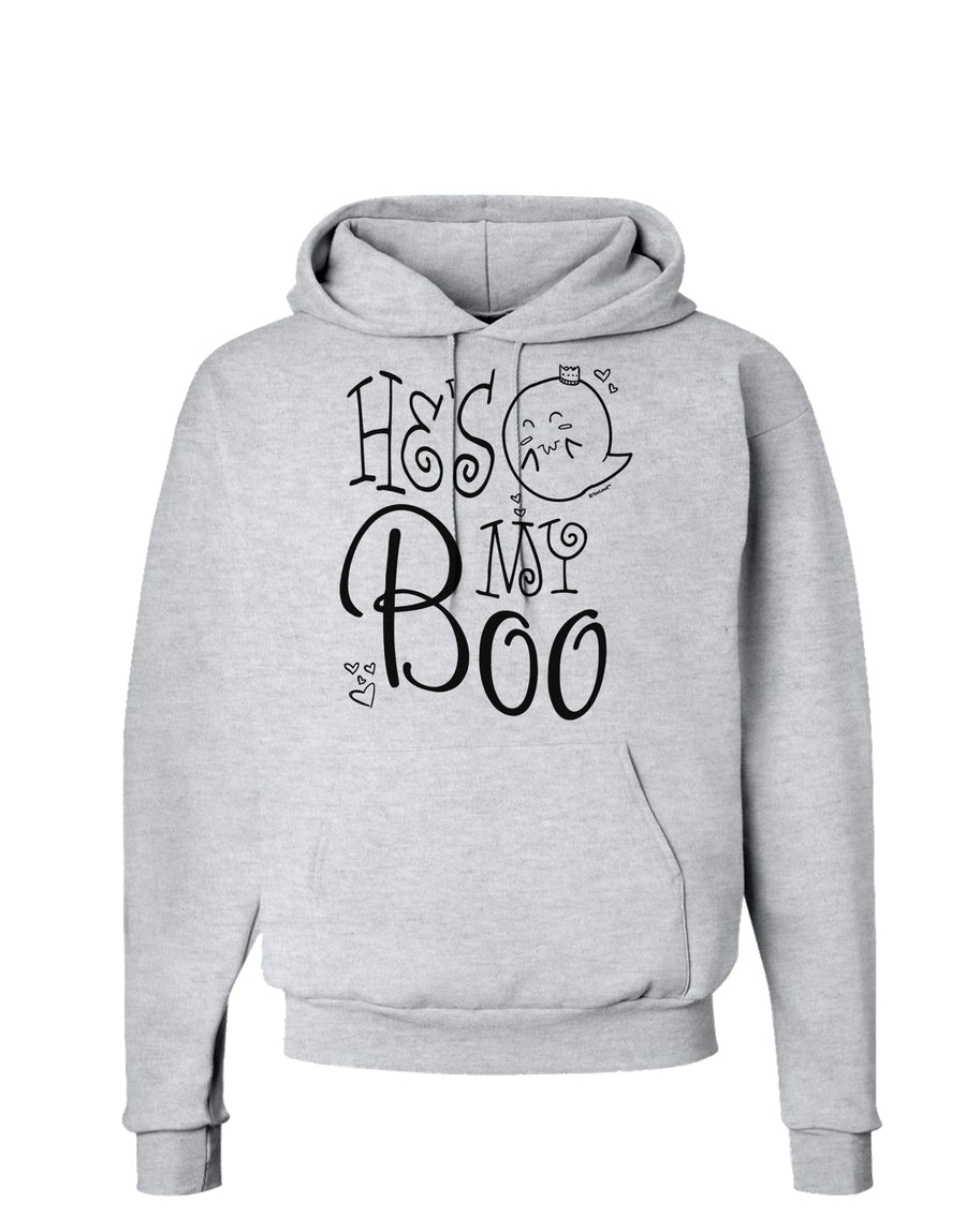 He's My Boo Hoodie Sweatshirt-Hoodie-TooLoud-White-Small-Davson Sales