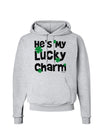 He's My Lucky Charm - Matching Couples Design Hoodie Sweatshirt by TooLoud-Hoodie-TooLoud-AshGray-Small-Davson Sales