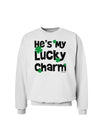 He's My Lucky Charm - Matching Couples Design Sweatshirt by TooLoud-Sweatshirts-TooLoud-White-Small-Davson Sales