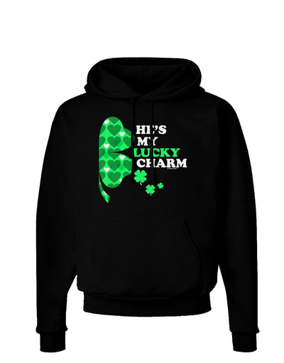 He's My Lucky Charm - Right Dark Hoodie Sweatshirt-Hoodie-TooLoud-Black-Small-Davson Sales