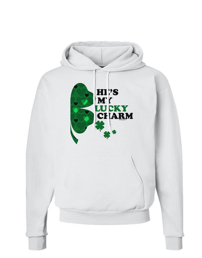 He's My Lucky Charm - Right Hoodie Sweatshirt-Hoodie-TooLoud-White-Small-Davson Sales