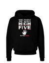 High Five In The Face Dark Hoodie Sweatshirt-Hoodie-TooLoud-Black-Small-Davson Sales