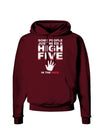 High Five In The Face Dark Hoodie Sweatshirt-Hoodie-TooLoud-Maroon-Small-Davson Sales