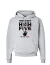 High Five In The Face Hoodie Sweatshirt-Hoodie-TooLoud-AshGray-Small-Davson Sales