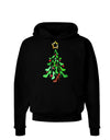 High Heels Shoes Christmas Tree Dark Hoodie Sweatshirt-Hoodie-TooLoud-Black-Small-Davson Sales