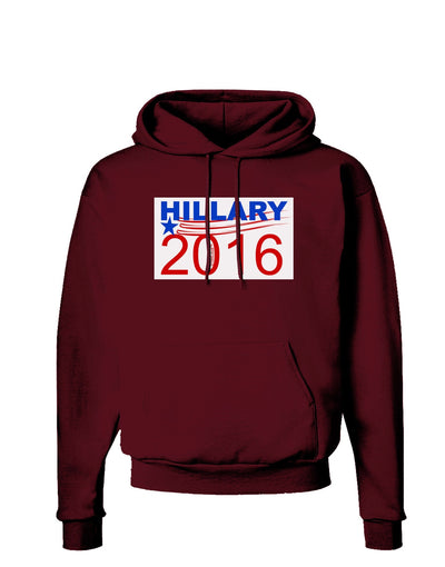 Hillary 2016 Dark Hoodie Sweatshirt-Hoodie-TooLoud-Maroon-Small-Davson Sales