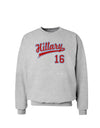 Hillary Jersey 16 Sweatshirt-Sweatshirts-TooLoud-AshGray-Small-Davson Sales