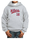 Hillary Jersey 16 Youth Hoodie Pullover Sweatshirt-Youth Hoodie-TooLoud-Ash-XS-Davson Sales