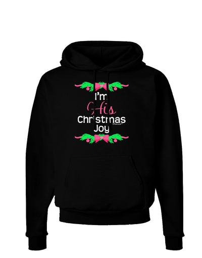 His Christmas Joy Matching His & Hers Dark Hoodie Sweatshirt-Hoodie-TooLoud-Black-Small-Davson Sales