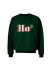 Ho Ho Ho Math Christmas Adult Dark Sweatshirt-Sweatshirts-TooLoud-Deep-Forest-Green-Small-Davson Sales