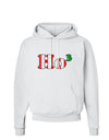 Ho Ho Ho Math Christmas Hoodie Sweatshirt-Hoodie-TooLoud-White-Small-Davson Sales